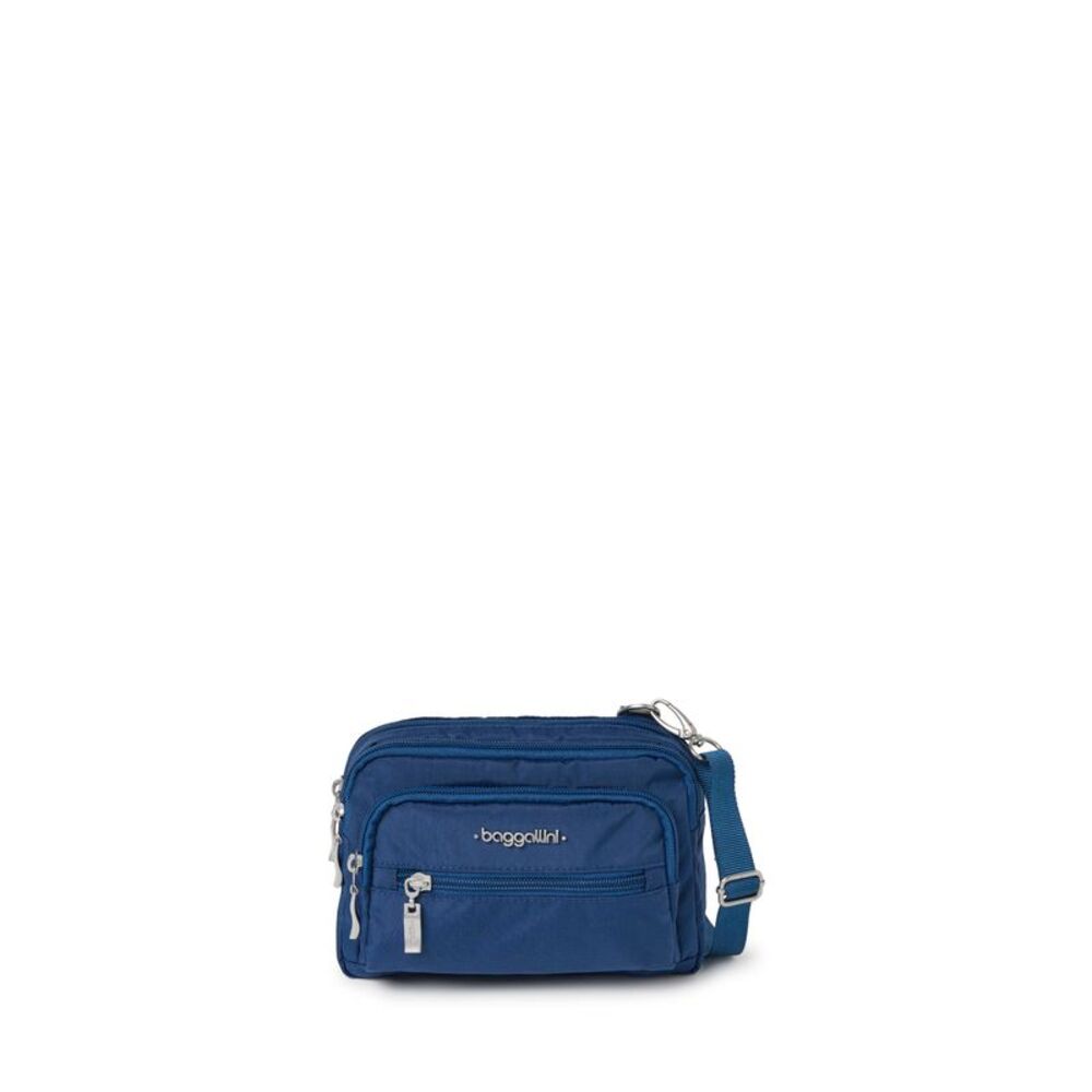baggallini Women's Triple Zip Bagg Small Crossbody Bag